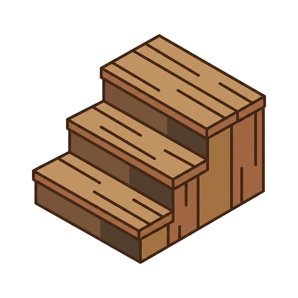 Holztreppe